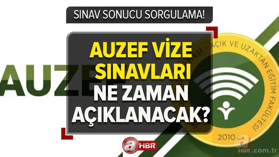 AUZEF SINAV SONUÇLARI 2023 ne zaman açıklanacak? Vize sonucu sorgulama ekranı! esinav.istanbul.edu.tr 1