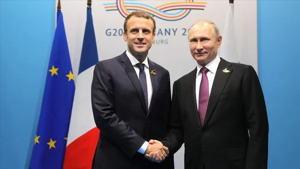 Rusya’dan, Putin-Macron görüşmesinin Fransız basınına sızdırılmasına tepki