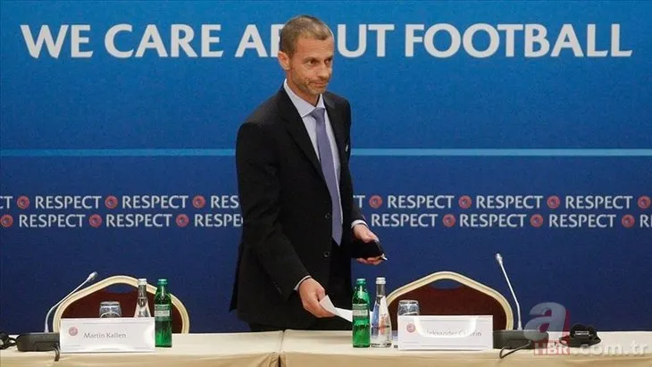 Son dakika: UEFA Başkanı Ceferin açıkladı! İşte üç seçenek var