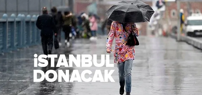İstanbul’da hava 4 derece soğuyacak! Kar Balkanlar’dan giriş yaptı! Meteoroloji tarih verdi | İşte 5 günlük hava durumu