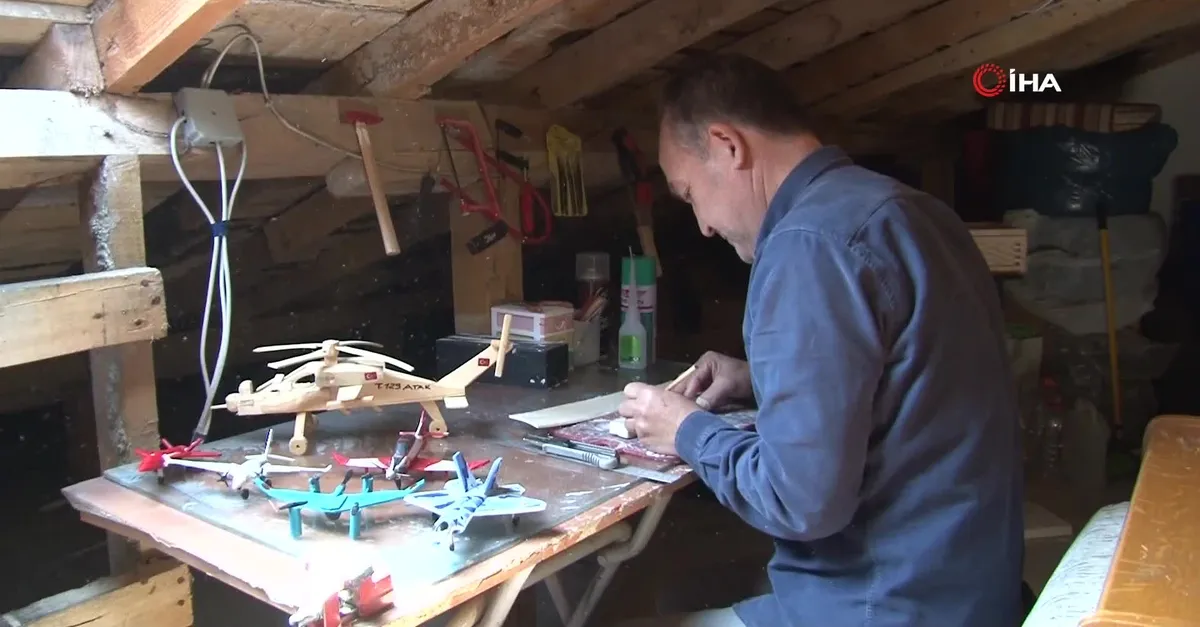 Kızılelma… Milli Muharip Uçak… Akıncı TİHA… Tavan arasında meyve kasalarından uçak filosu kurdu