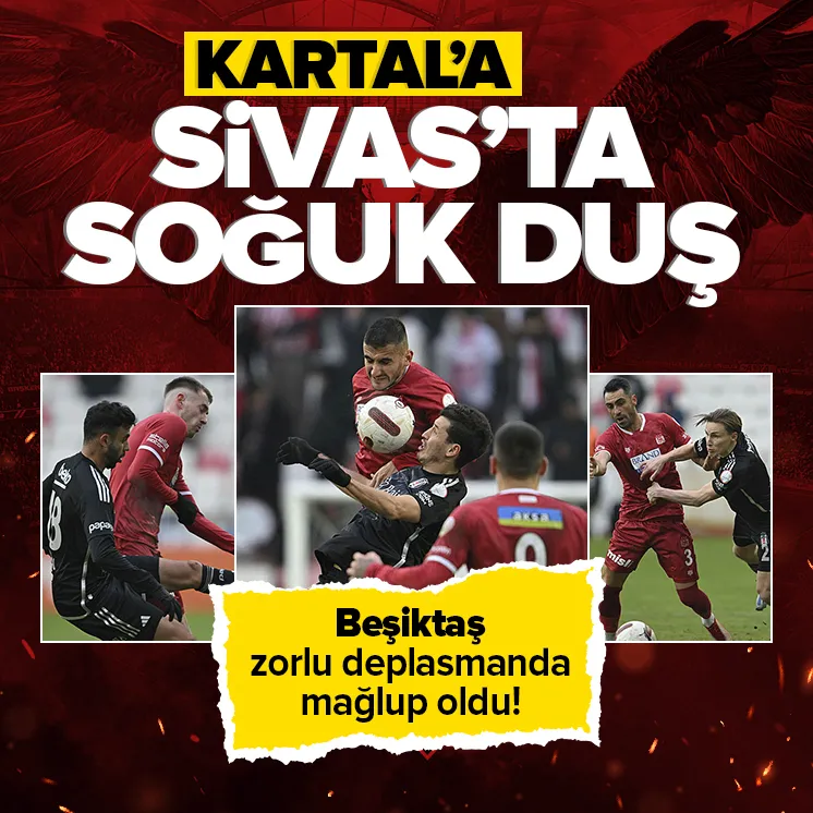 Kartala Sivasta soğuk duş!