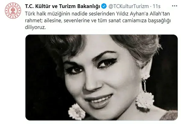 Usta müzisyen Yıldız Ayhan’dan acı haber! Halk Müziğimiz’in yıldızını kaybettik