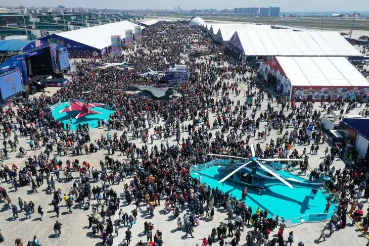 İstanbul’da TEKNOFEST yoğunluğu! Ziyaretçi akını! 3 günde 1 milyon kişi geldi