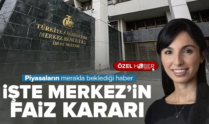 Merkez Bankasının faiz kararı belli oldu!