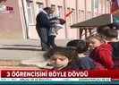 Öğrencilerini tekme tokat dövdü! O anlara kameralara yansıdı