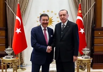 Cumhurbaşkanı Erdoğan, Melih Gökçek ile görüştü