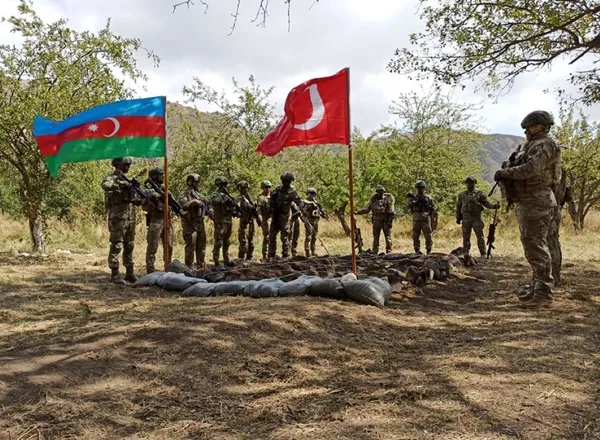 Azerbaycan ve Türkiye ordusundan Laçın’da askeri tatbikat - 3