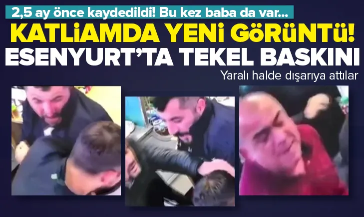 Esenyurt’taki tekel katliamından yeni görüntüler!