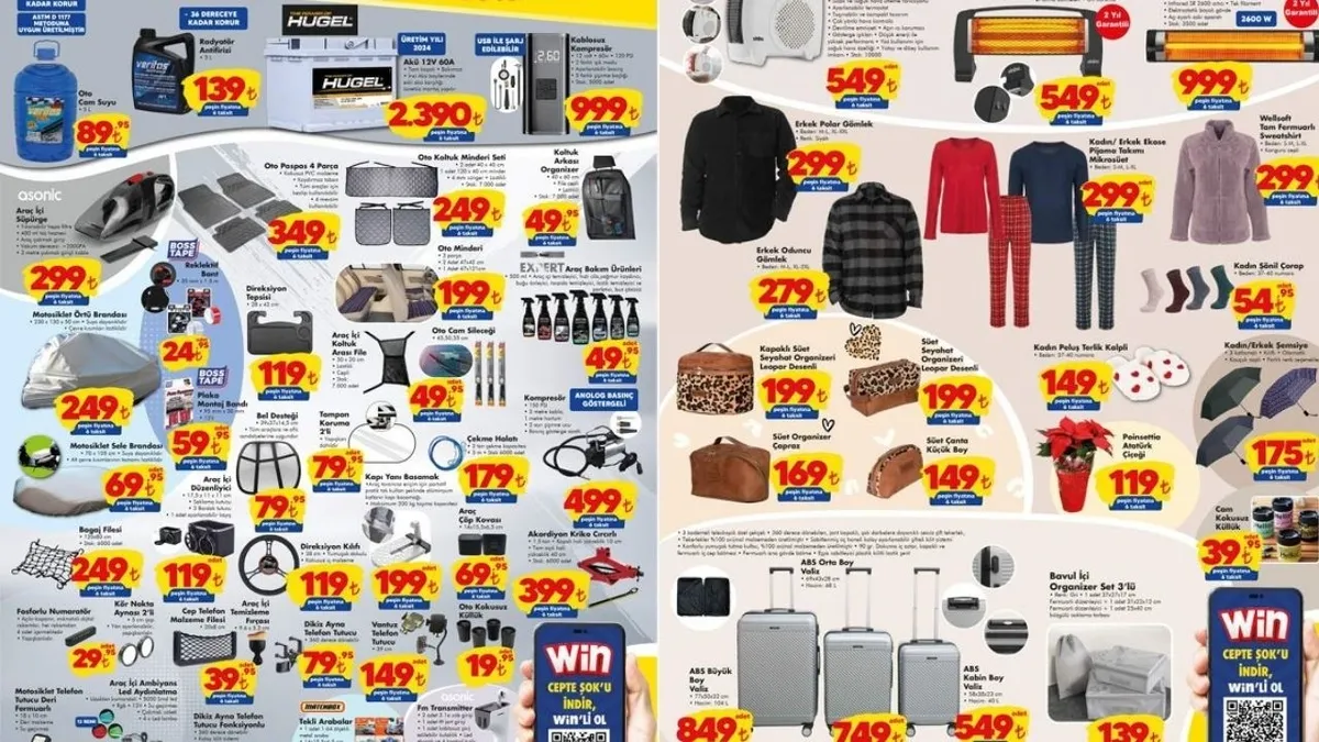 DEV İNDİRİM! 6 Kasım ŞOK aktüel ürünler kataloğu: O ürün 39,95 TL'ye satılıyor