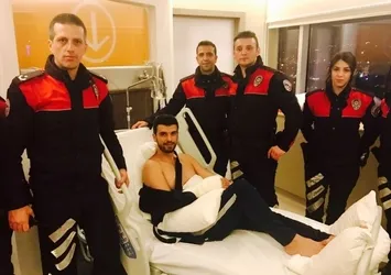 Yunus ekiplerinden Kenan Sofuoğlu'na ziyaret