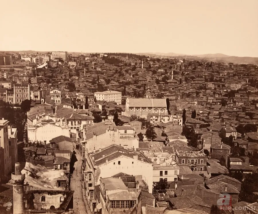 İstanbul'u hiç böyle görmediniz! 1860'lı yıllardan eşsiz görüntüler... 21