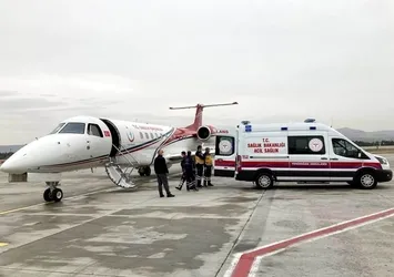 Uçak ambulanslar bebekler için havalandı