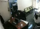 Çarşaflı erkek soyguncu! Kameralar kayıttaydı