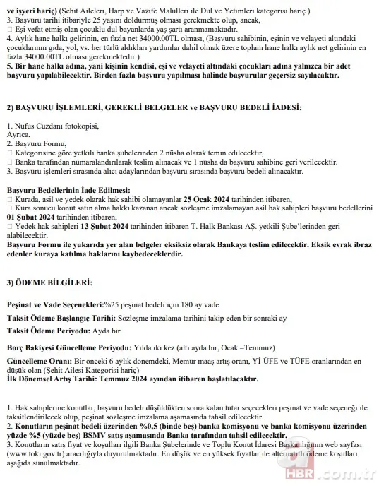 TOKİ müjdeyi duyurdu! Ayda 5000 TL ödeyerek ev sahibi olabilirsiniz! 2+1 daire satış bedeli, 1.164.216 TL'den... 6