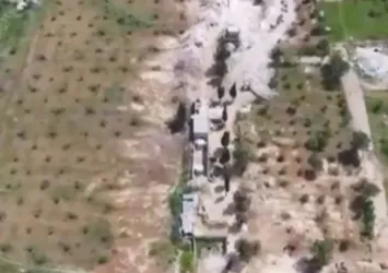 Tel Rıfat havadan görüntülendi