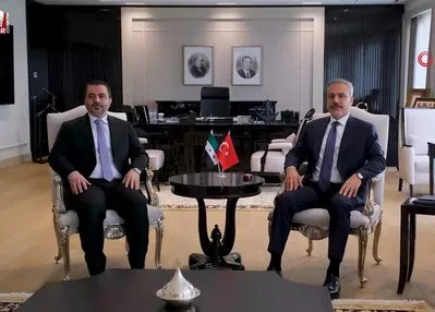 Bakan Fidan Suriye Dışişleri Bakan ile görüştü