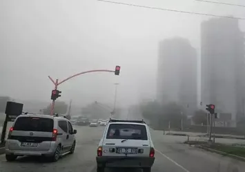 Adana'da sis etkili oldu