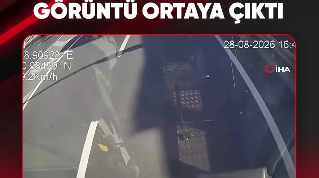 İETT KAZASINDA YENİ GÖRÜNTÜ ORTAYA ÇIKTI