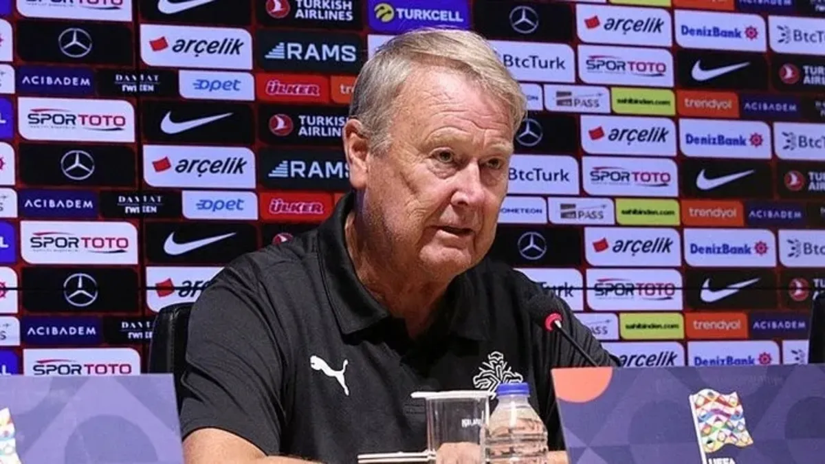 İzlanda Milli Takımı Teknik Direktörü Age Hareide: "1 günümüz yolda geçti ve 1 antrenman yaptık"