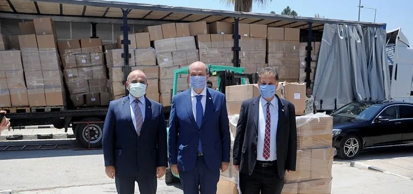 Türkiye'den KKTC'ye tıbbi malzeme desteği