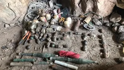 EYP ile tuzaklanan mağara imha edildi