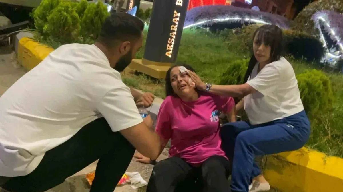 Kendi yarasını unutup hamile arkadaşının yarasını sardı