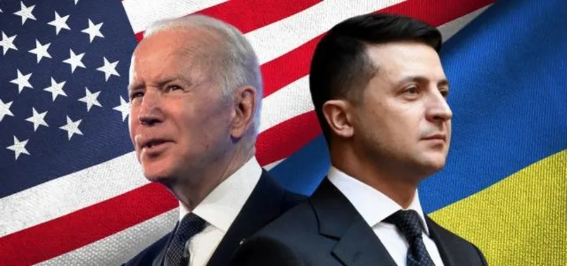 Rusya'nın Luhansk ve Donetsk kararının ardından Zelenskiy, Biden ile bir görüştü