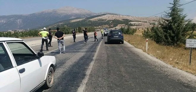 Antalya - Denizli arasındaki yol trafiğe kapatıldı