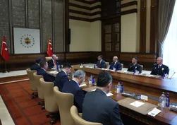 Başkan Erdoğan Bakan Çiftçi ve beraberindeki heyeti kabul etti