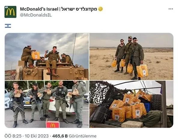 İsrail’in katliamına destek veren McDonalds’a boykot tokadı! 2020’den bu yana ilk kez satışları düştü...