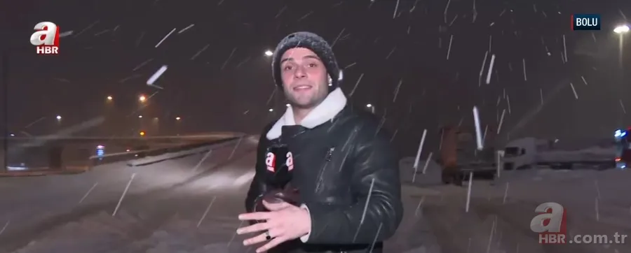 Yurt genelinde kar alarmı! A Haber ekipleri sahada 8