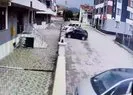 Amasya’da deprem anı kamerada