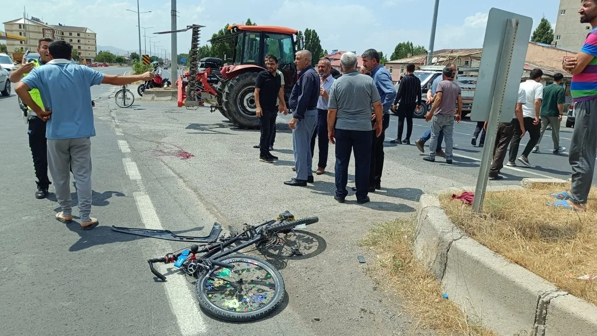 Ağrı’da minibüs bisikletli çocuğa çarptı: 14 yaşındaki İslam hayatını kaybetti