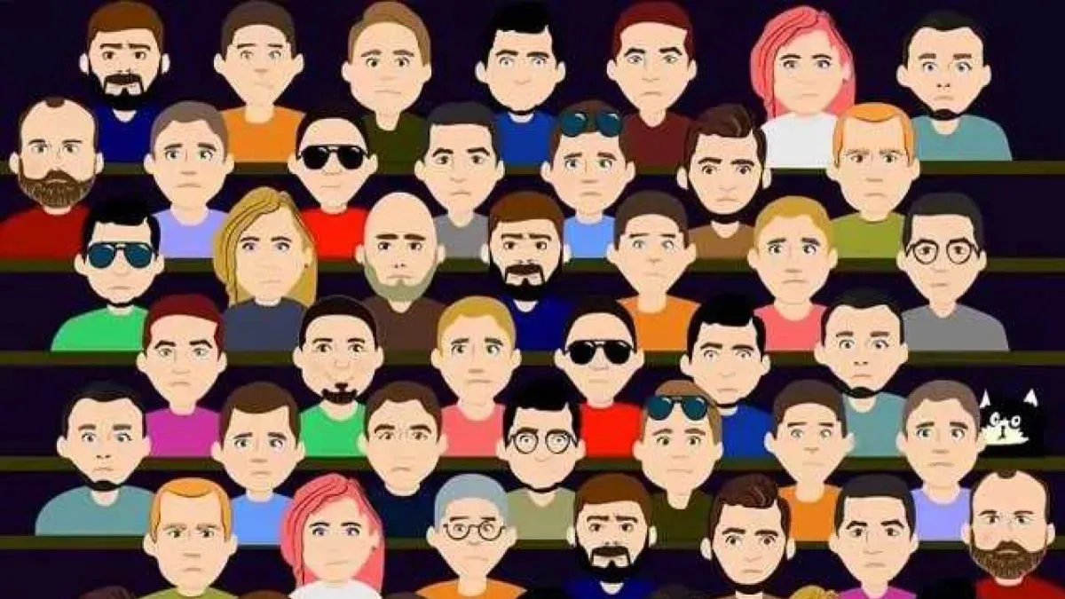 Optik illüzyon testi! Gözlem yeteneğinizi test edin, sadece 6 saniyeniz var! Gizli gülümsemeyi bulabilir misiniz?