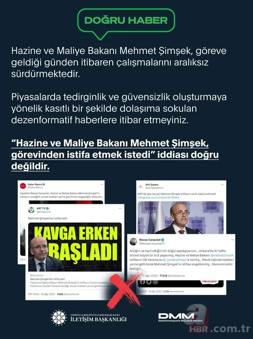 Fondaş medyadan “Bakan Mehmet Şimşek istifa etti” yalanı! Borsa İstanbul hedef alındı 13