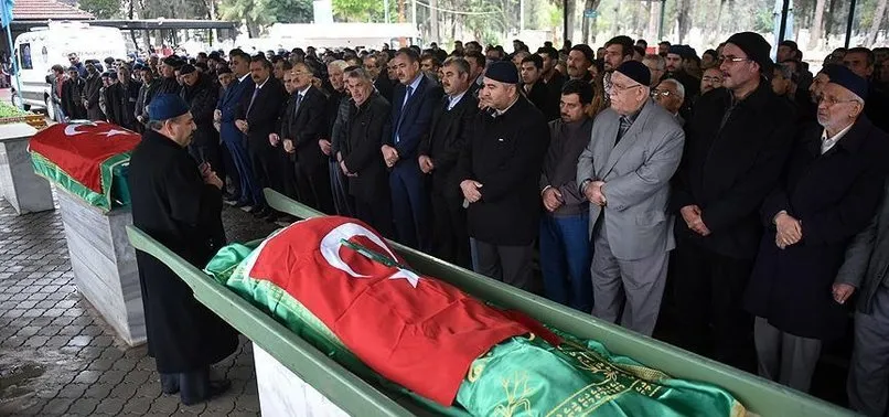 YURT YANGININDA VEFAT EDENLERE HÜZÜNLÜ VEDA