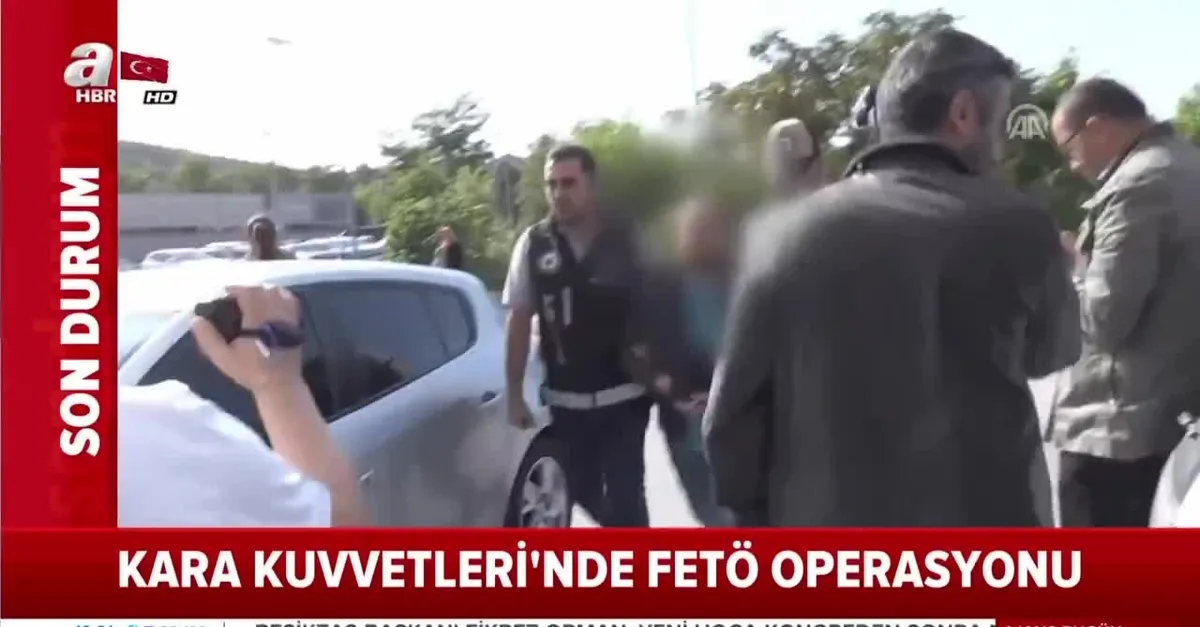 Son dakika! Kara Kuvvetleri Komutanlığı'nda FETÖ gözaltıları