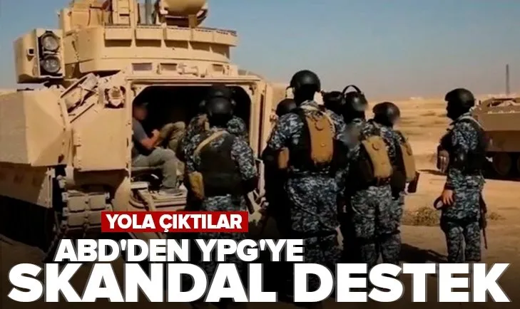 Son dakika: ABD’den YPG’ye askeri konvoy desteği