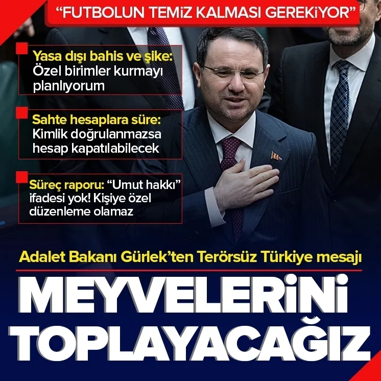 Gürlek'ten Terörsüz Türkiye açıklaması