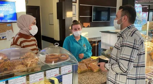 Market market dolaşıp alışveriş yaptılar! Temassız hırsızlar - 6