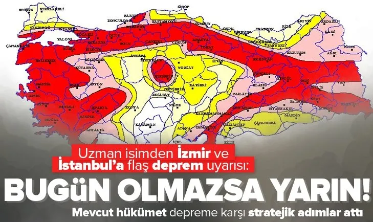 İzmir ve İstanbul için flaş deprem uyarısı