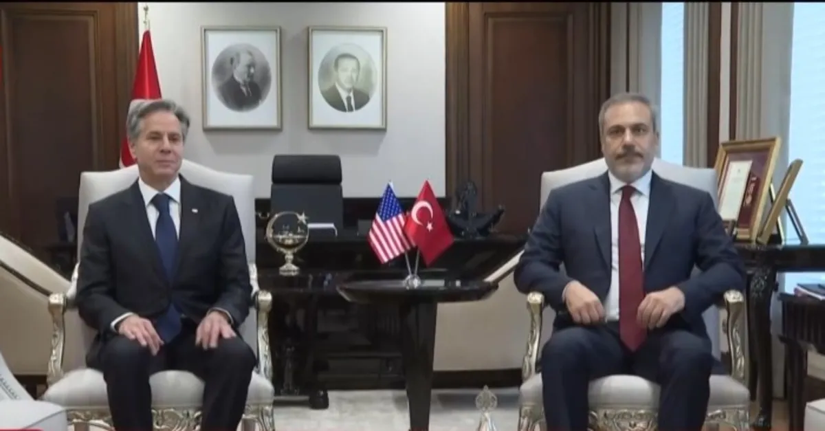 Bakan Fidan ABD’li mevkidaşı ile görüştü!