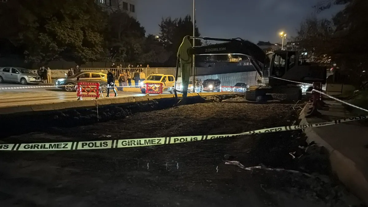 Bayrampaşa'da yol çalışmalarında facia: 1 işçi hayatını kaybetti