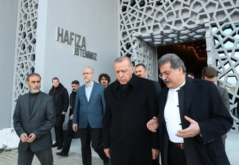 Başkan Erdoğan'dan 15 Temmuz Şehitler Müzesine ziyaret - 1