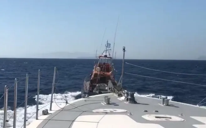 Yunan Sahil Güvenlik unsurundan Türkiye’ye taciz