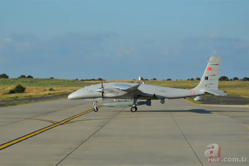 Bayraktar AKINCI TİHA'dan bir rekor daha! 1.360 kilogram yükle 13 saat 24 dakika uçtu 13