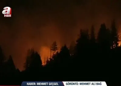 Kahramanmaraş’ta orman yangını