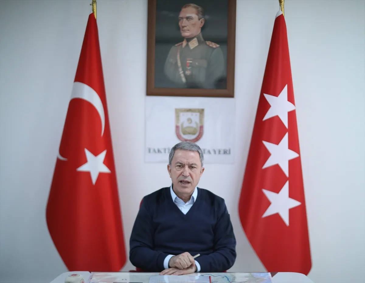 Son dakika: Bakan Akar açıkladı: "2 bin 557rejim askeri öldürüldü"