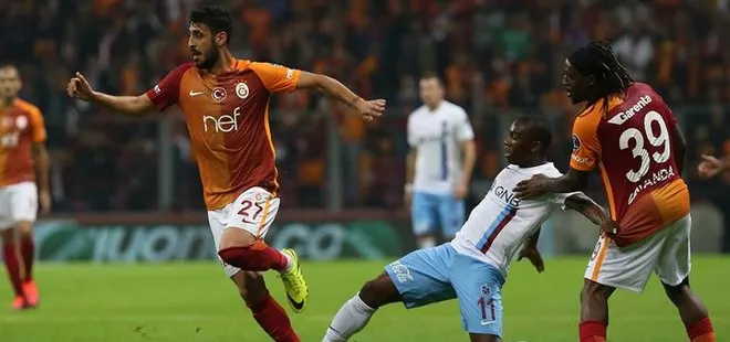 Galatasaray - Trabzonspor maçında 11’ler belli oldu
